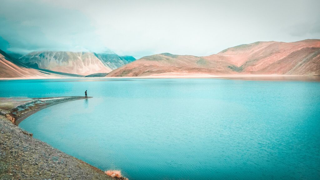 Most Scenic Road Trips in India % pangong lake 1