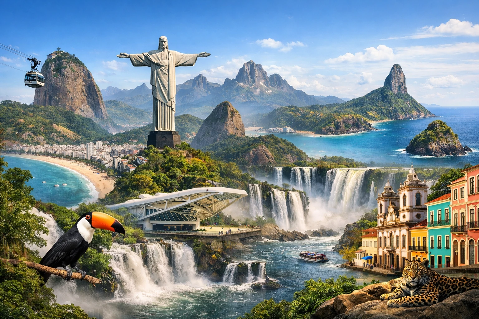 Complete Travel Guide to Brazil: Cities, Culture, Rainforests & Practical Planning % Brazil